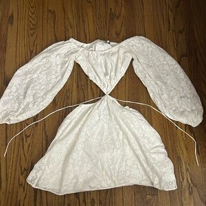 Sabo Skirt-White Dress-Small